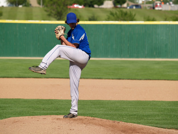 high school baseball pitcher